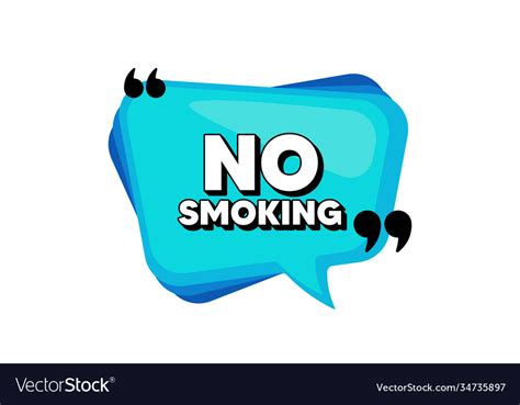 No Smoking Banner Stop Smoke Sign Royalty Free Vector Image