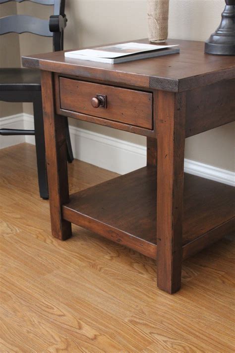 Diy End Table Plans Ana White Ana White Benchwright End Table Diy