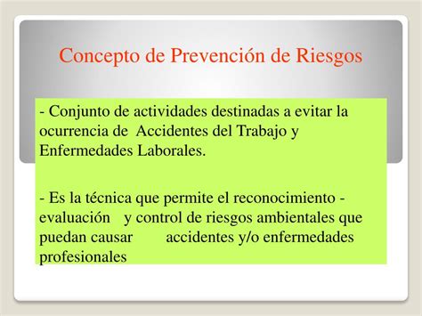 Ppt Prevenci N De Riesgos Laborales Powerpoint Presentation Free