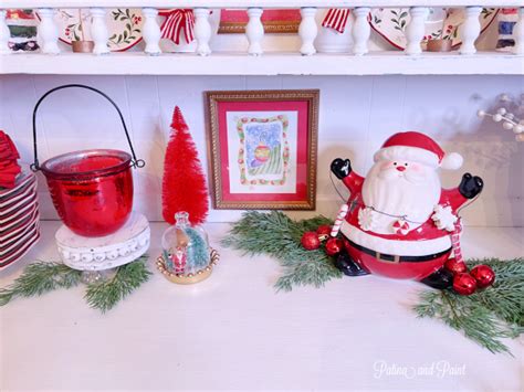 Christmas Kitchen Hutch Patina And Paint