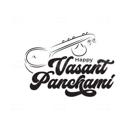 Happy Vasant Panchami Text Typography Png Photo Pngfile Net