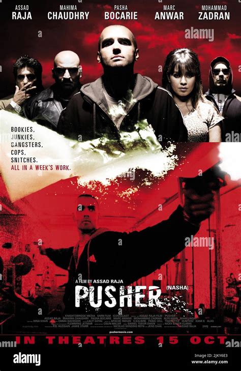 RAJA,POSTER, PUSHER, 2010 Stock Photo - Alamy