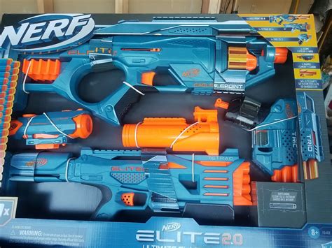 Nerf Elite Ultimate Blaster Pack With Darts Ebay