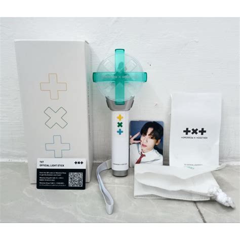 Jual Txt Official Lightstick Moabong Weverse Full Set Unsealed Shopee