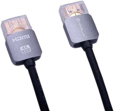 Hivilux Cable Hdmi Ultrafino Y Flexible Ltimo Est Ndar Conector De