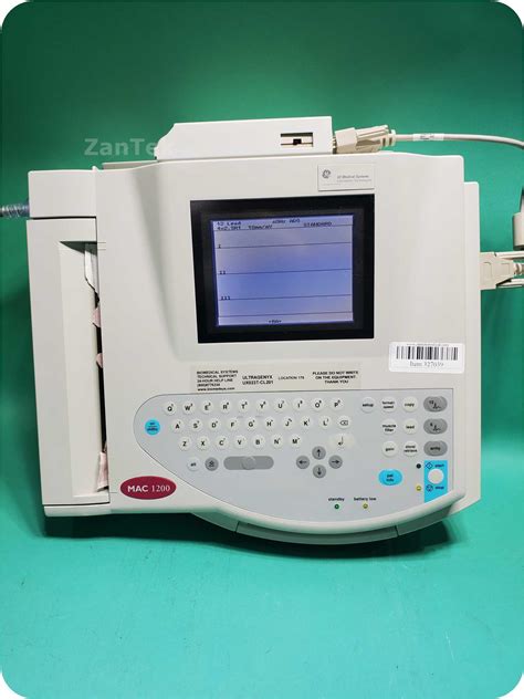 Zantek Medical Ge Mac Interpretive Ecg Ekg Machine