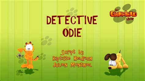 Detective Odie Garfield Wiki Fandom