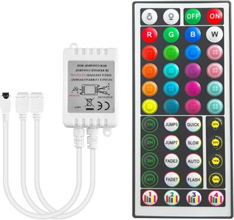 Ksipze 44 Keys Rgb Led Strip Light Remote Controller Uk