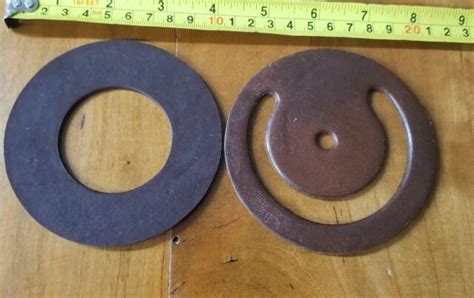 2pc Pitcher Pump Repair Parts Lower Valve Nos Usa Leather Caldwell