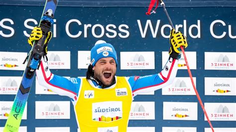 Coupe Du Monde De Skicross Terence Tchiknavorian Vainqueur Innichen