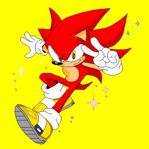 Pixilart Fire Sonic By Tmduhe65