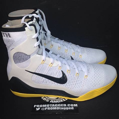 Nike Kobe 9 Elite - White/Black-Yellow | Sole Collector