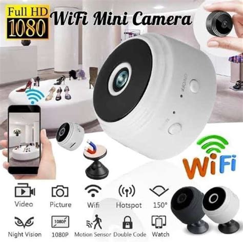 Promo OEM IP Camera A9 Mini Spy WiFi HD 1080P Smart CCTV Wireless