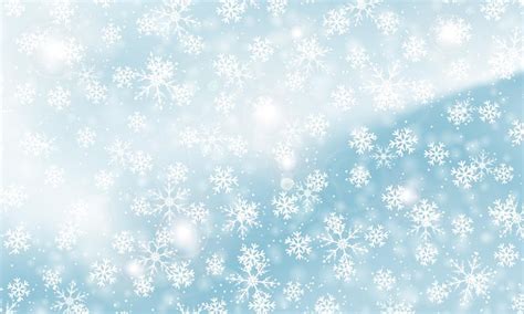 Premium Vector Falling Snow Background Vector Illustration