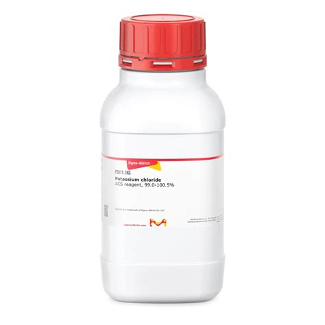 Sigma Aldrich P3911 Potassium Chloride Acs Reagent 99 0 100 5 1 Kg