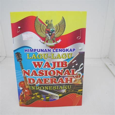 Jual BUKU LAGU WAJIB NASIONAL DAN DAERAH Shopee Indonesia