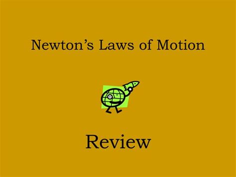 Newtons Laws Powerpointppt Free Download