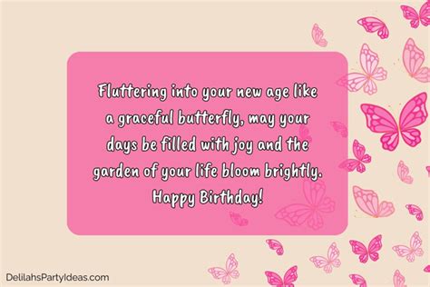 Happy Birthday Butterfly Quotes Delilah S Party Ideas