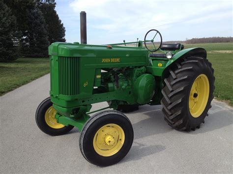 1955 John Deere 60 Standard High Seat At Gone Farmin Nashville 2014 As