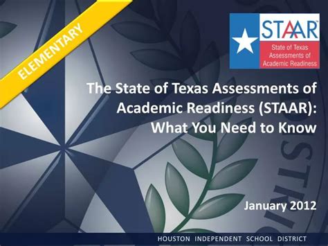 Ppt The State Of Texas Assessments Of Academic Readiness Staar What You Need To Know