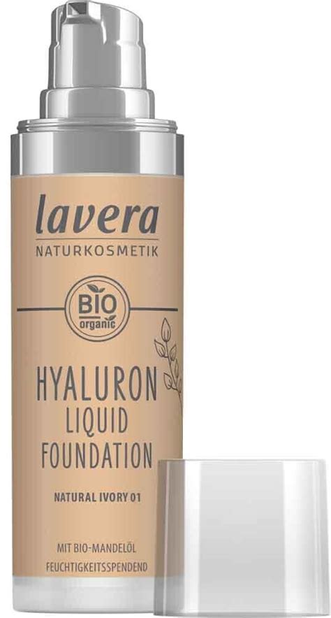 Lavera Hyaluron Liquid Foundation Ml Natural Ivory Au Meilleur