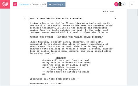 TV Script Format 101 — Examples of How to Format a TV Script