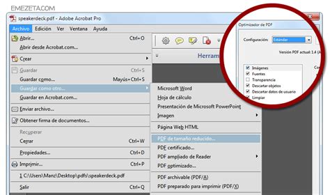 Formas De Reducir El Tama O De Un Pdf Emezeta