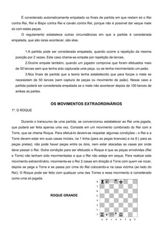 Regra Xadrez Pdf