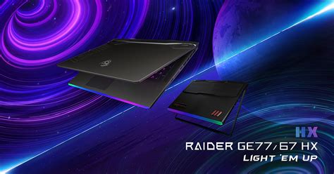 The Brand New MSI Raider GE HX Laptops With Intel 12th Gen HX Processor