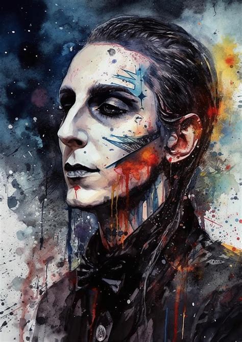 Chris Motionless 1 Digital Art By Dieu Vuong Kha Fine Art America