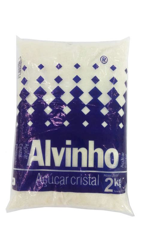 Acucar Cristal Alvinho Kg Supermercado S Laranja Loji