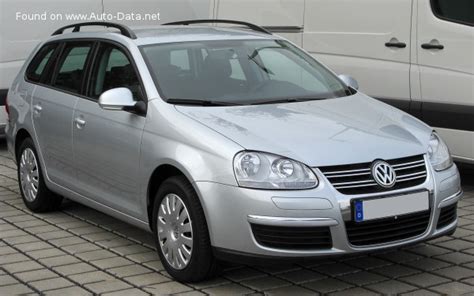 2008 Volkswagen Golf V Variant 20 Tdi 140 Hp Dpf Technical Specs Data Fuel Consumption