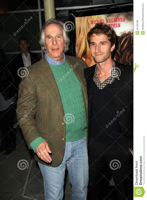 Henry Winkler,Max Winkler editorial stock photo. Image of premiere - 25133798