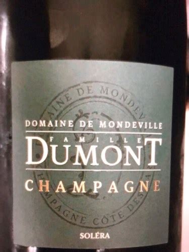 Domaine De Mondeville Sol Ra Champagne Vivino Schweiz