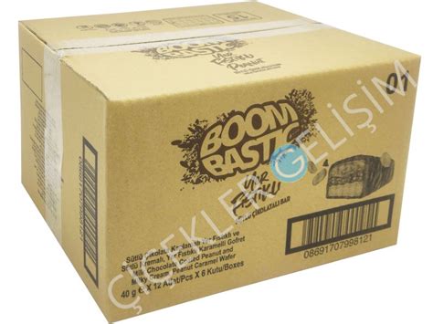 ŞÖLEN BOOMBASTIC BAR 40 Gr 12 Ad 6 Pk Yer Fıstıklı Çiçekler