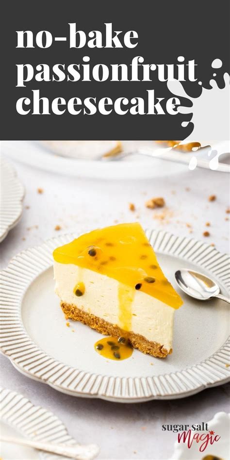 Passion Fruit Cheesecake Artofit