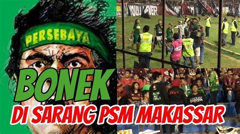 BIKIN MERINDING BONEK DISAMBUT HANGAT OLEH SUPORTER PSM DI STADION A