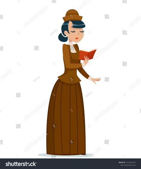 Victorian Woman Book Over 921 Royalty Free Licensable Stock Vectors