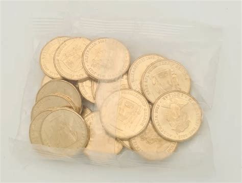 2023 $1 One Dollar AFL Sealed Bag Royal Australian Mint 20 Coins UNCIR ...