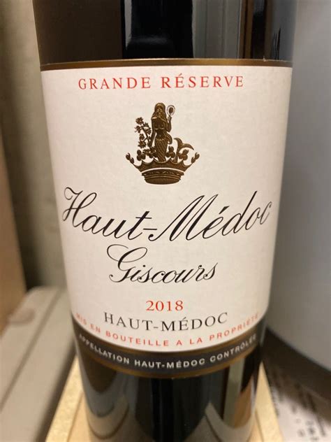 2020 Le Haut Médoc de Giscours France Bordeaux Médoc Haut Médoc