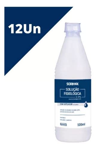 Soro Fisiologico 500ml Farmax C Tampa 12 Unidades Parcelamento