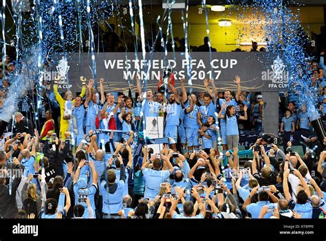 Ffa Cup Final Between Sydney Fc And Adelaide United At The Allianz