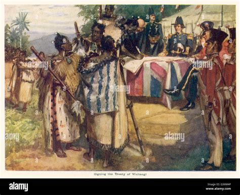 Treaty of waitangi fotografías e imágenes de alta resolución Alamy