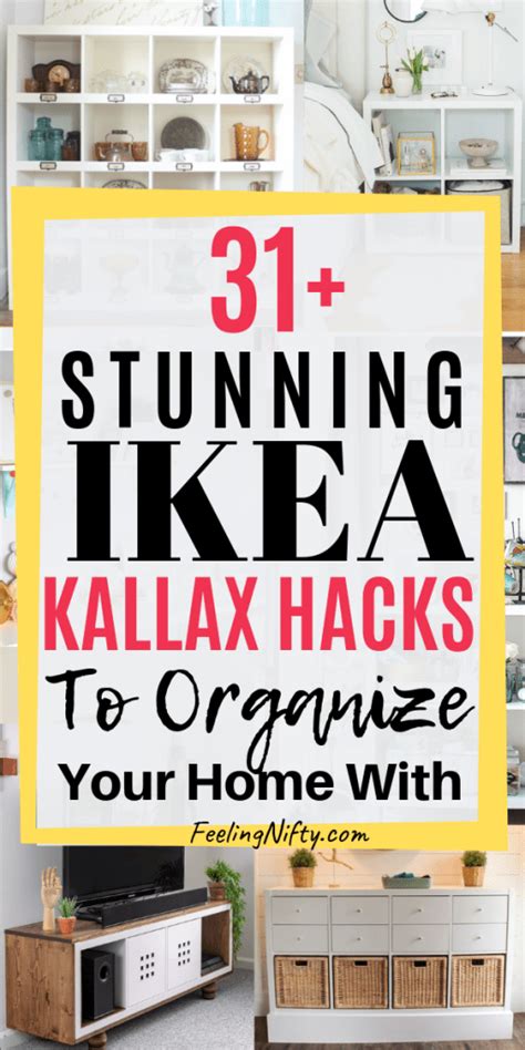 31 Genius Ikea Kallax Hacks To Organize Your Entire Home Artofit