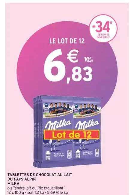 Offre Tablettes De Chocolat Oreo Milka Chez Intermarche Hyper