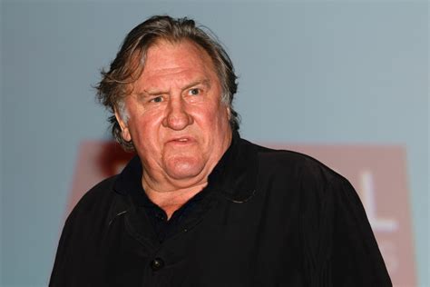 Photo Gérard Depardieu lors du Festival Premiers Plans à Angers le 28