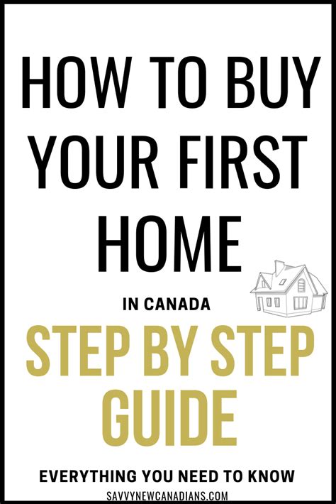 How To Buy A Home In Canada First Time Home Buyers Guide House Buying Guide Home Buying Tips