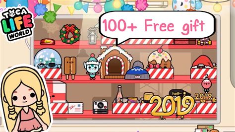 Birthday 100 Free Ts 🎁🍭🧸🎉update Toca Life World Youtube