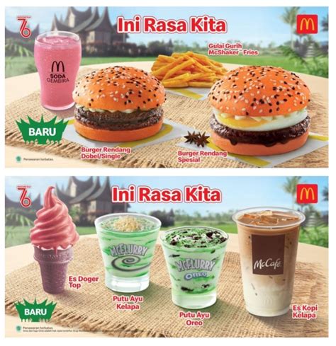 Mcdonalds Hadirkan Menu Ini Rasa Kita” Warta Indonesia