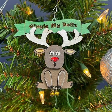 🔔jingle My Bells Funny Christmas Ornament